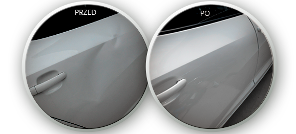 usuwanie wgnieceń bez lakierowania